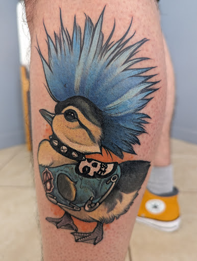 Explore weed leaf tattoo ideas, creative tattoo ideas in Fort Wayne, available at Studio 13 Tattoo