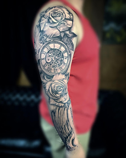 Explore navy anchor tattoo ideas, creative tattoo ideas in Roanoke, available at Saint Cecilias Art Studio