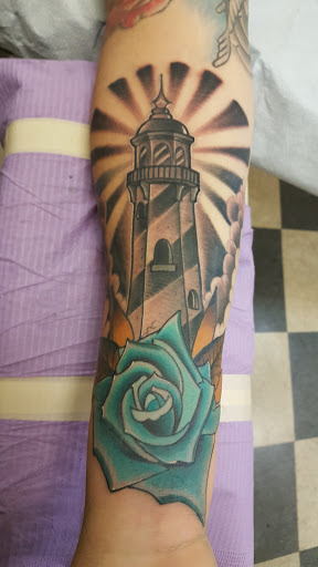 Explore hunter hunter tattoo ideas, creative tattoo ideas in San Jose, available at Current Tattooing