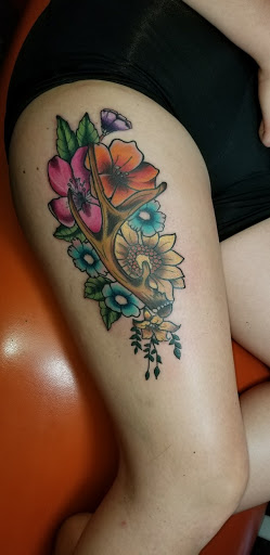 Explore cupcake tattoo ideas, creative tattoo ideas in Lagrangeville, available at Black Cherry Tattoo Studio NY