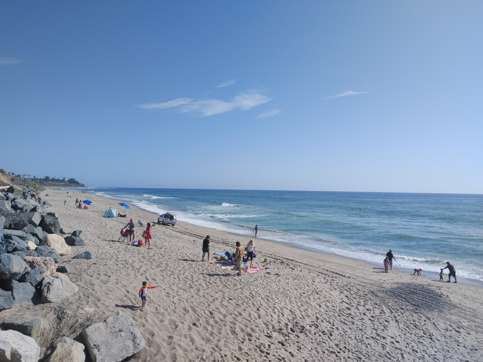 Photo of San Clemente beach with very clean level of cleanliness