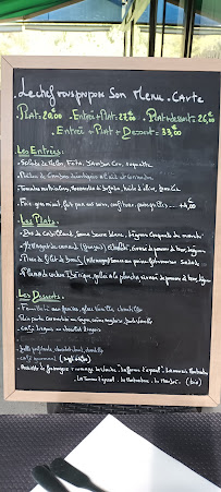 Menu / carte de Restaurant La Terrasse à Campsegret