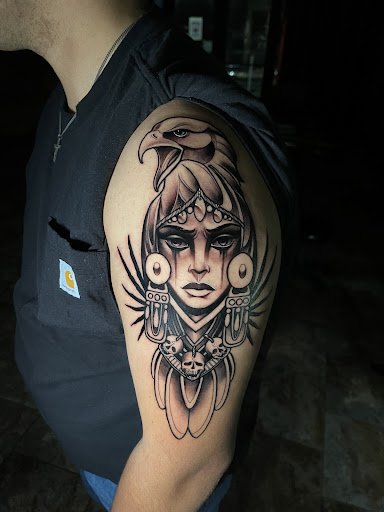 Explore sigil tattoo ideas, creative tattoo ideas in Beaumont, available at Sorry Mom Tattooing and Fine Arts