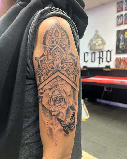 Explore tattoo ideas for bicep, creative tattoo ideas in Lakeville, available at Savage Ink
