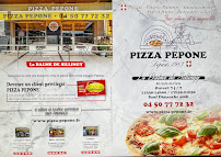 Menu / carte de Pizza Pepone-La Balme de Sillingy à La Balme-de-Sillingy