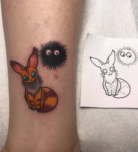 Explore death note tattoo ideas, creative tattoo ideas in Orange Park, available at All Aces Tattoo and Body Piercing LLC