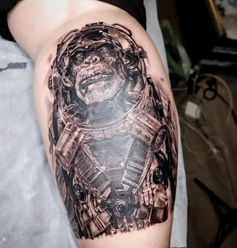 Explore under butt tattoo ideas, creative tattoo ideas in Warren, available at Sailia Tattoo Studio