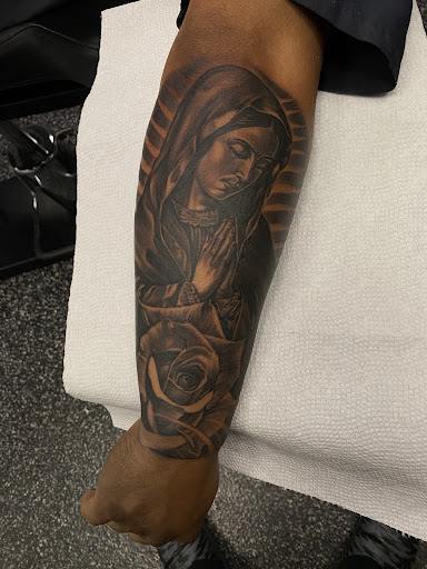 Explore africa tattoo ideas, creative tattoo ideas in Oklahoma City, available at Oklahoma Tattoo Collective