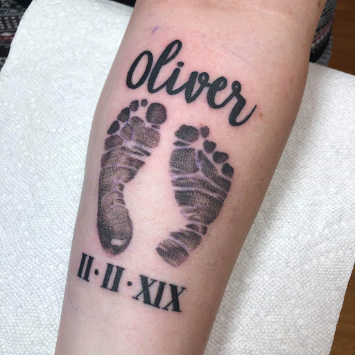 Explore tattoo ideas for men neck, creative tattoo ideas in Apple Valley, available at Tried and True Tattoo Parlor