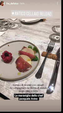 Menu du Antico Cellaio reload à Boscotrecase