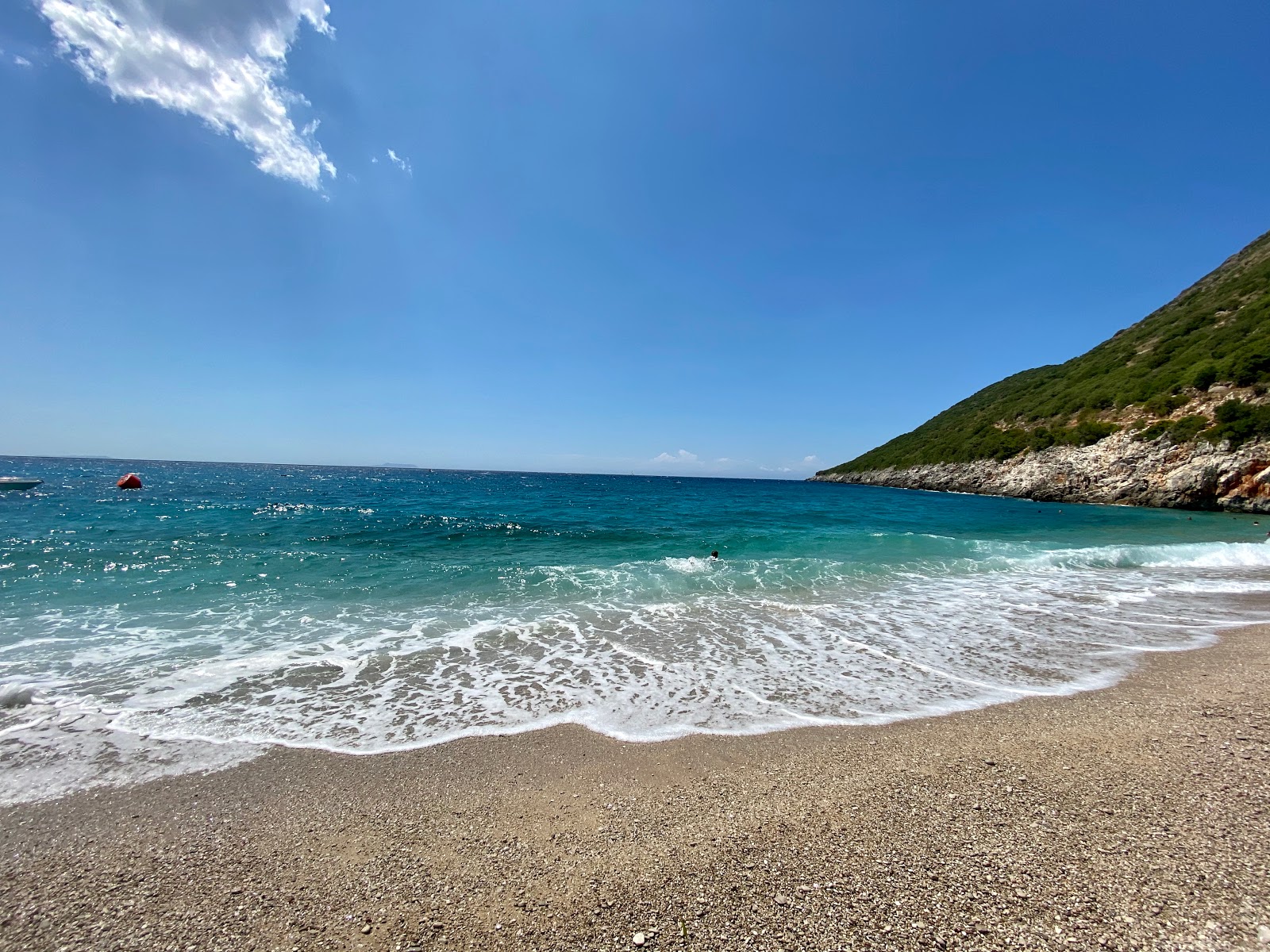 Photo de Plage de Gjipe - endroit populaire parmi les connaisseurs de la détente