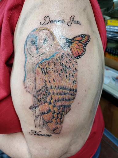 Explore cover up tattoo ideas male forearm, creative tattoo ideas in Spokane, available at Sweet Inks & Cool Peeps