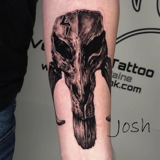 Explore tattoo ideas for back of leg, creative tattoo ideas in Sanford, available at Venom Ink Tattoo