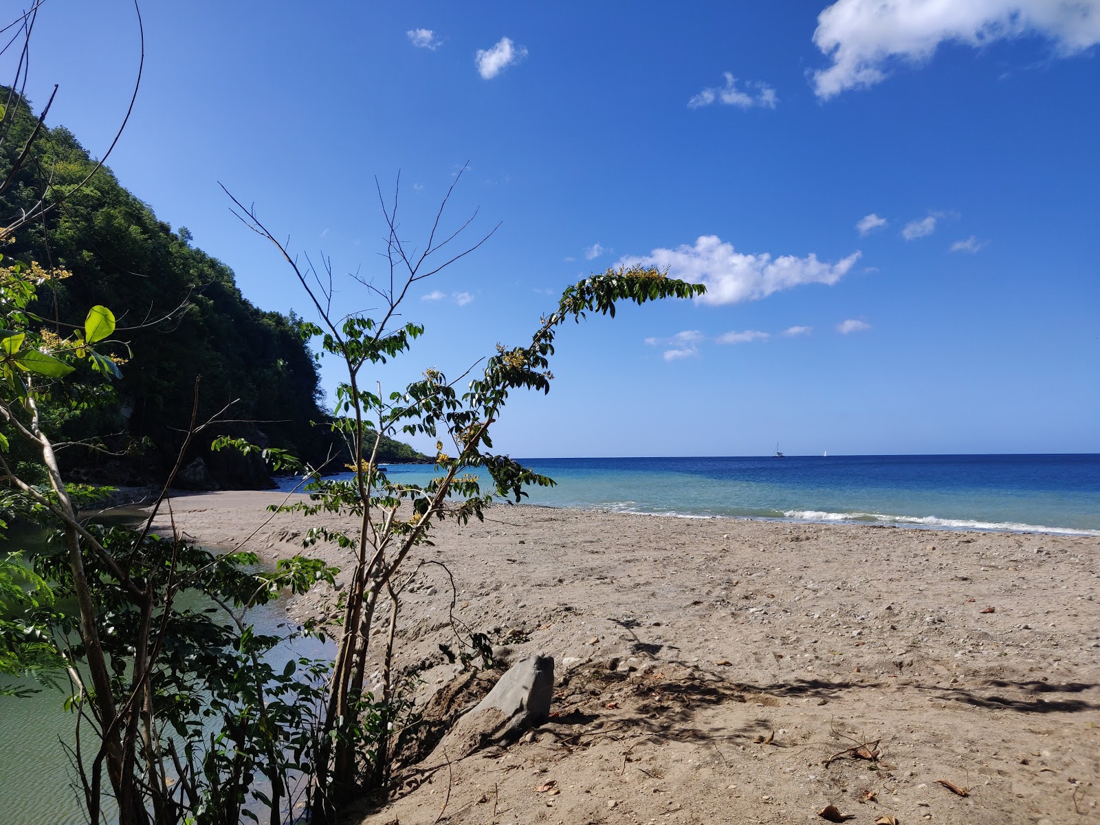 Anse Galet beach Beach (Anse Galet, Saint Lucia) op de kaart met foto's