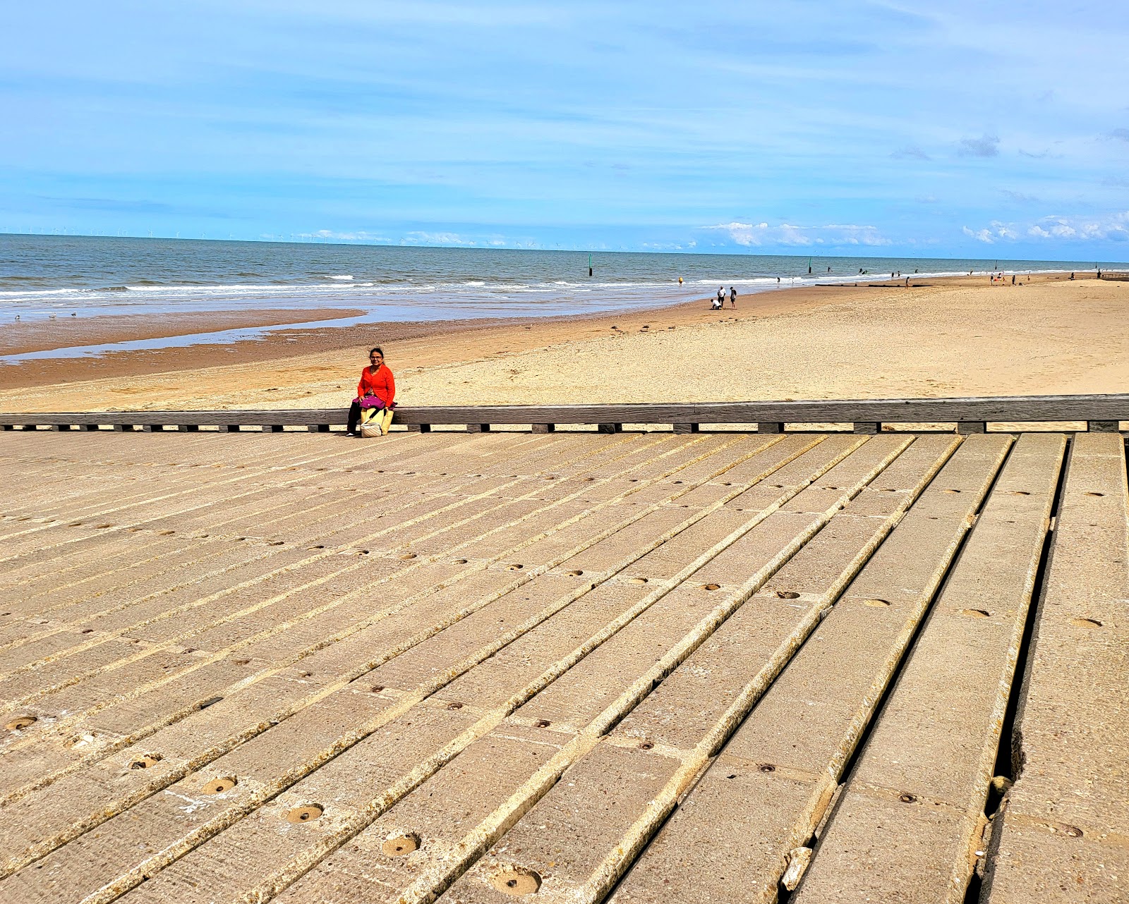 Photo de Plage de Rhyl zone des équipements