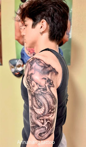 Explore lego tattoo ideas, creative tattoo ideas in Garden Grove, available at Anna Hang Tattoo