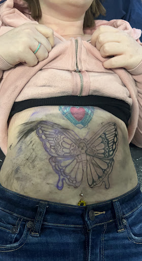 Explore lining tattoo ideas, creative tattoo ideas in Sunbury, available at Spot of Ink