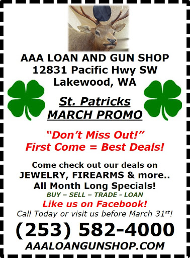 Pawn Shop «AAA Loan & Gun Shop Inc», reviews and photos, 12831 Pacific Hwy SW, Lakewood, WA 98499, USA