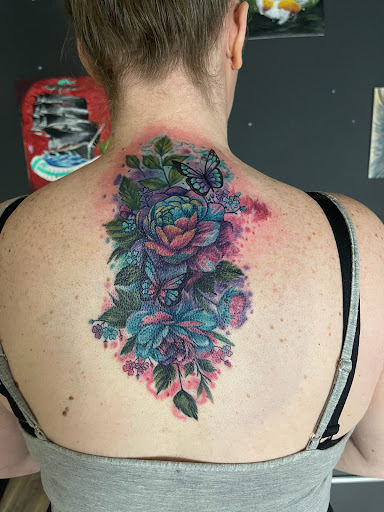 Explore grandkids tattoo ideas, creative tattoo ideas in Mount Pleasant, available at Bryan Briggs Iron Tiger Tattoos