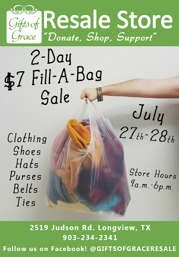 Thrift Store «Gifts of Grace Resale Store», reviews and photos, 2519 Judson Rd, Longview, TX 75605, USA