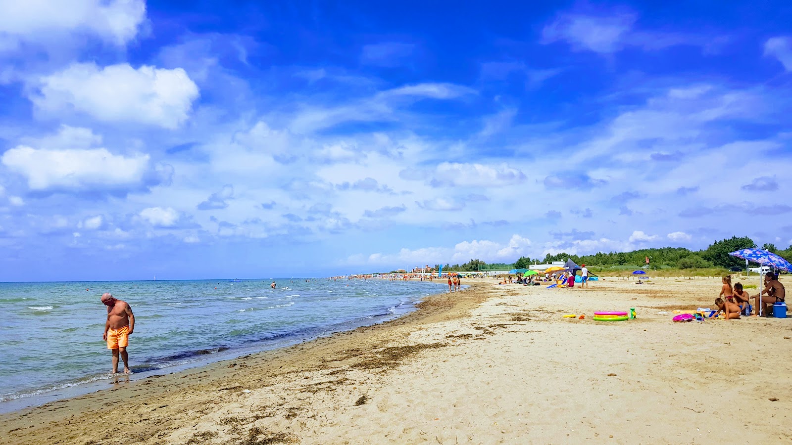 Foto von Calambrone dog beach mit beiger sand Oberfläche