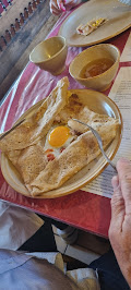 Plats et boissons du Restaurant servant des pancakes Eurl Lerondeau à Trégunc - n°1