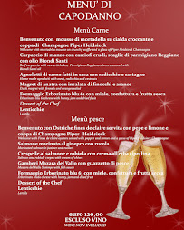 Il Bacaro à Rome menu