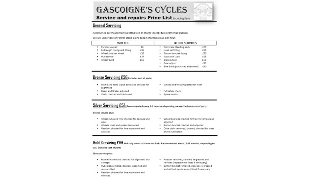 Gascoignes Cycles - Birmingham