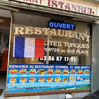 Carte du Restaurant İstanbul à Villeneuve-sur-Yonne