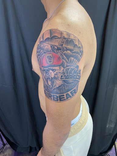 Explore guardian angel tattoo ideas, creative tattoo ideas in Deridder, available at Pine Street Tattoo & Piercing LLC