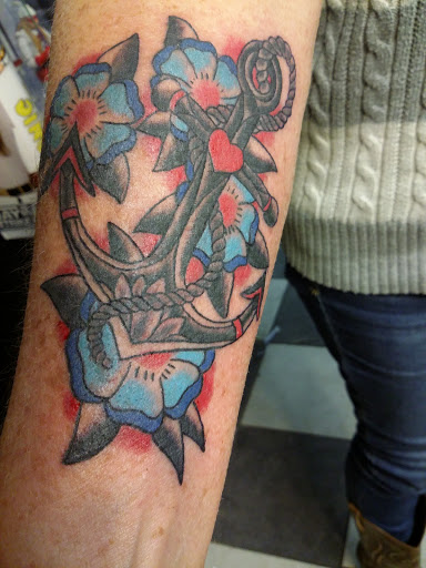 Explore california tattoo ideas for guys, creative tattoo ideas in Fritch, available at Stars & Stripes Electric Tattoos