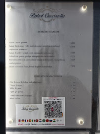 Restaurant Bistrot ciucciarella à Calvi (la carte)