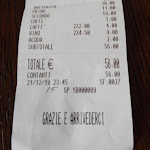 Photo n°1 de l'avis de chiara.i fait le 22/12/2019 à 08:33 sur le  Osteria Il Coccio à Misano Adriatico