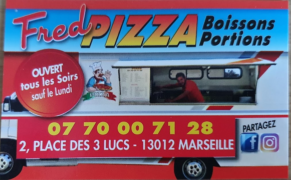 Fred Pizza 13012 Marseille