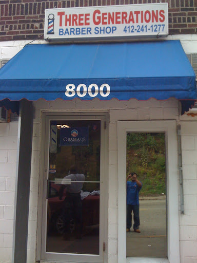 Barber Shop «Three Generations Barbershop», reviews and photos, 8000 Frankstown Ave, Pittsburgh, PA 15221, USA