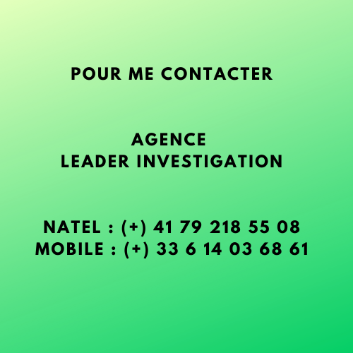 Détective privé: Agence Leader Investigation