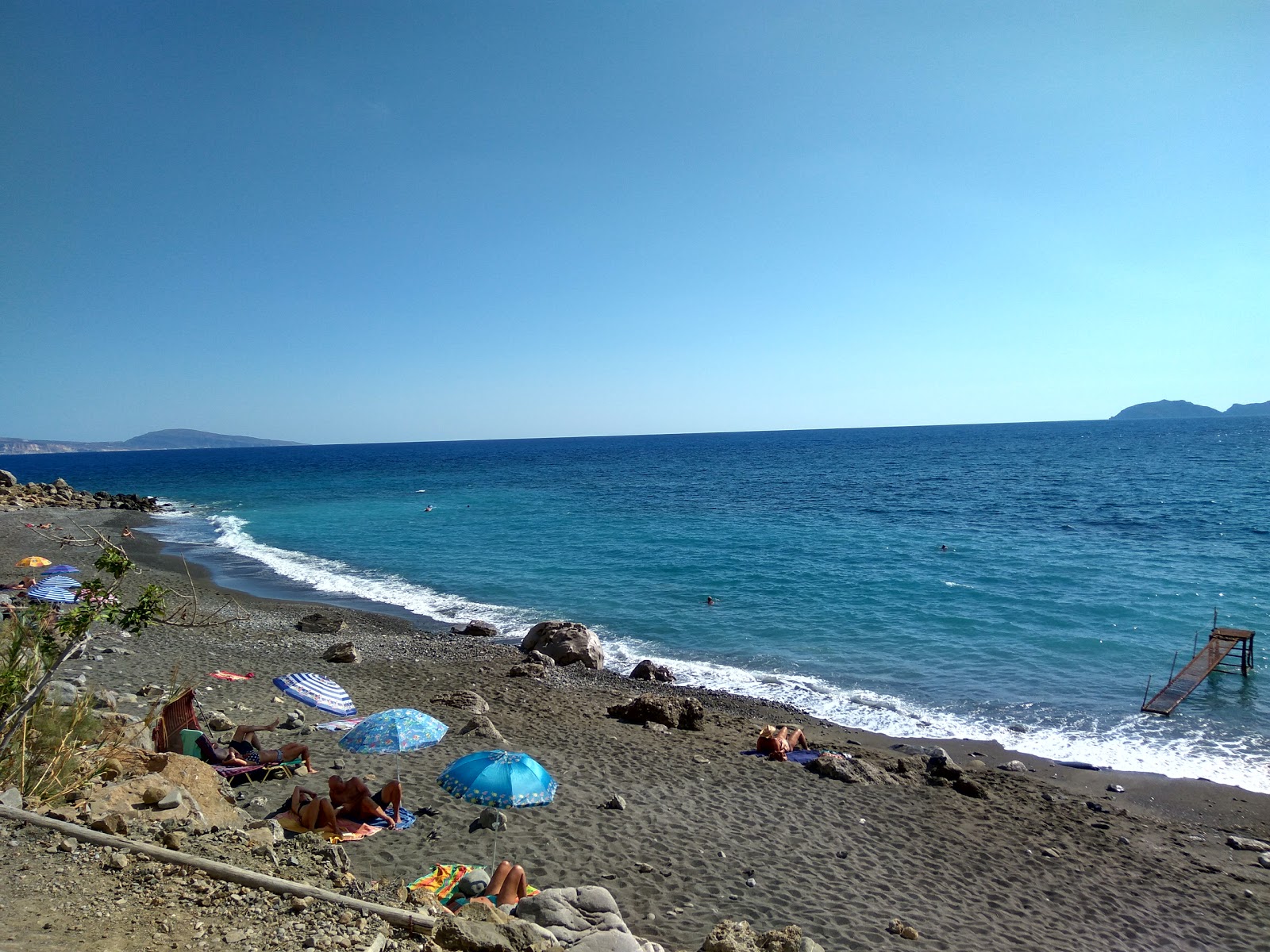Foto av Lychnistis beach med turkos rent vatten yta