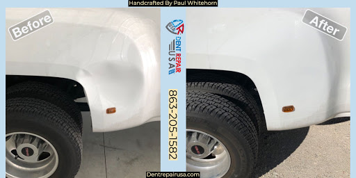 Auto Dent Removal Service «Dent Repair USA», reviews and photos, 146 Amber Blvd, Auburndale, FL 33823, USA