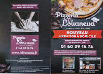 Pizzeria La Louanessa à Roissy-en-Brie (le menu)