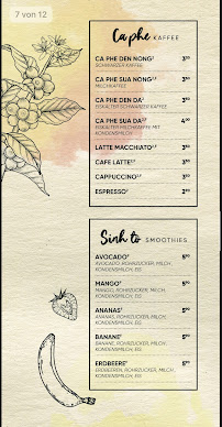 Restaurant vietnamien Marktblick - Me Oi à Gera (la carte)