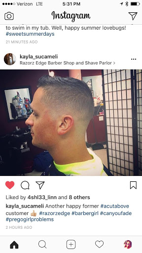 Barber Shop «Razorz Edge Barber Shop & Shave Parlor», reviews and photos, 5 Bowling Green Pkwy #16, Lake Hopatcong, NJ 07849, USA