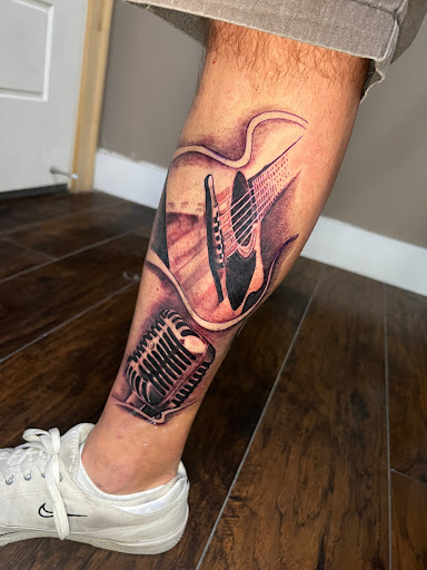 Explore sims tattoo ideas, creative tattoo ideas in Roanoke, available at Saint Cecilias Art Studio