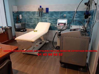Epilation Laser Créteil , centre laser , de cryolipolyse et de médecine esthétique du Dr Cohen Stéphane Créteil