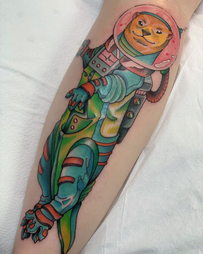 Explore tattoo outline ideas, creative tattoo ideas in Virginia Beach, available at Studio Evolve
