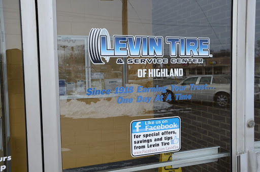Tire Shop «Levin Tire & Service Center - Highland», reviews and photos, 9500 Indianapolis Blvd, Highland, IN 46322, USA