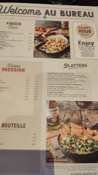 Restaurant Au Bureau Montpellier à Montpellier - menu / carte