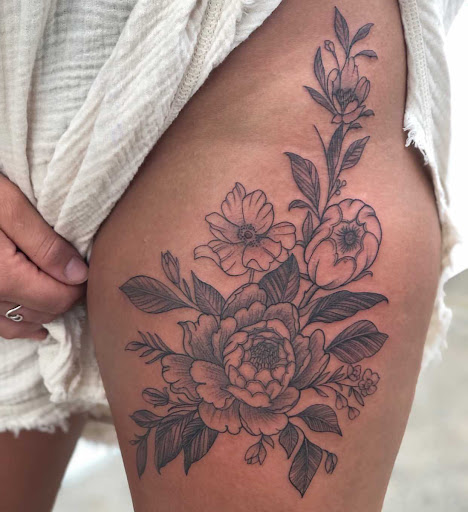 Explore death date tattoo ideas, creative tattoo ideas in Orange, available at Empire Tattoo