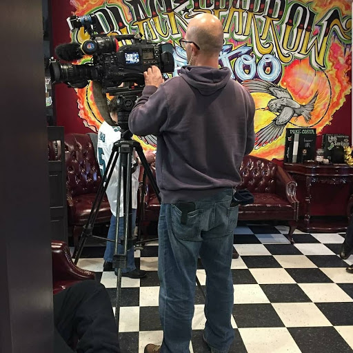 Explore traditional hand tattoo ideas, creative tattoo ideas in Bristol, available at Black Sparrow Tattoo Studio