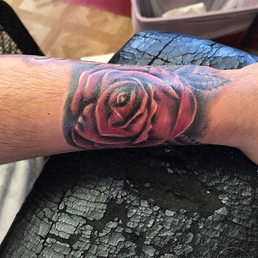 Explore mercury tattoo ideas, creative tattoo ideas in Los Angeles, available at South Central Tattoos