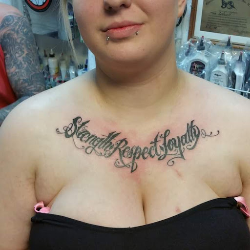 Explore scar covering tattoo ideas, creative tattoo ideas in Elko, available at Custom Tattoos and Body Piercing Studio